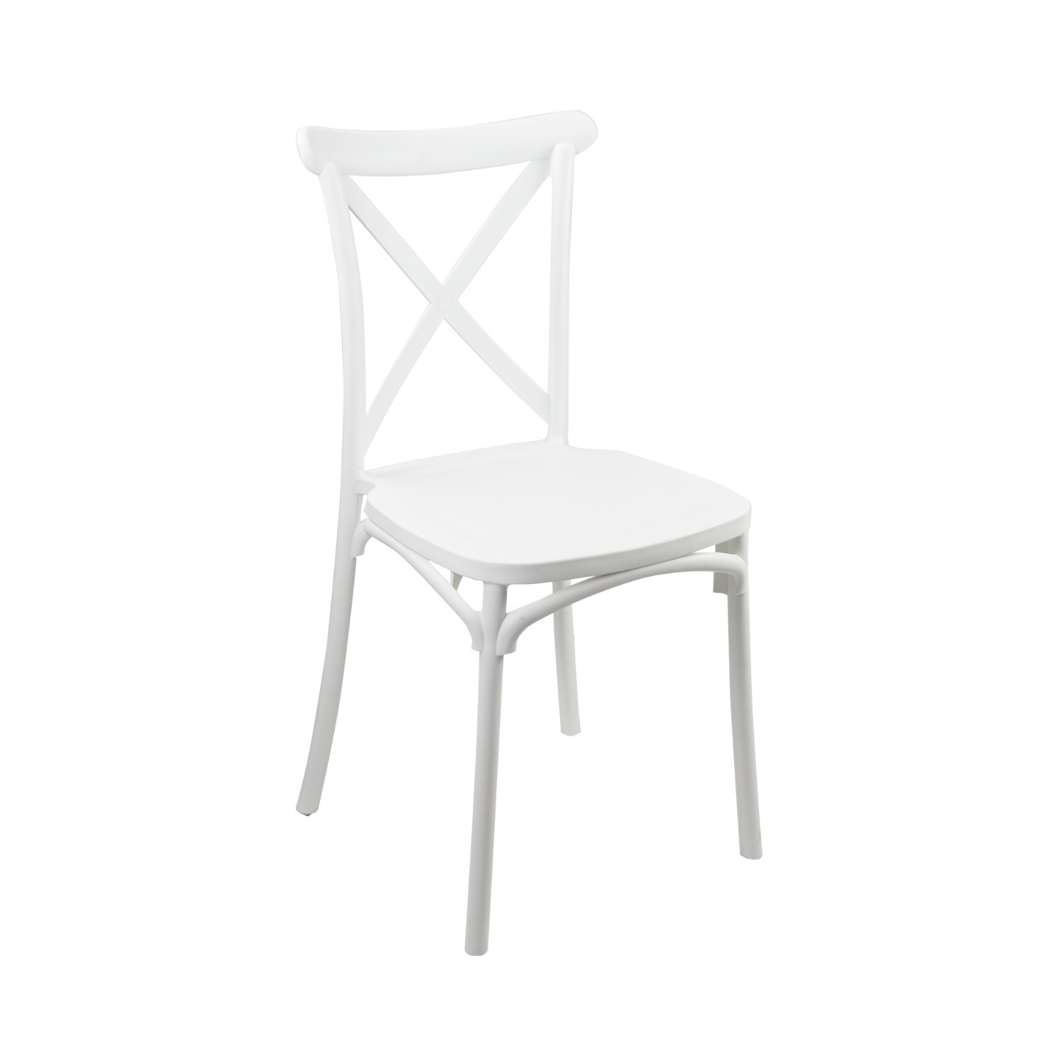 Silla para Catering Apilable Charlotte 50x44x87.5cm 7house Sillas y Sillones de Exterior 1